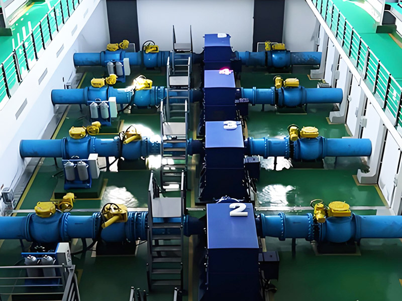 大中型供水加压泵站